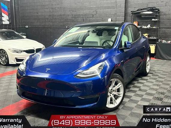 TESLA MODEL Y 2020 5YJYGDEE9LF056308 image